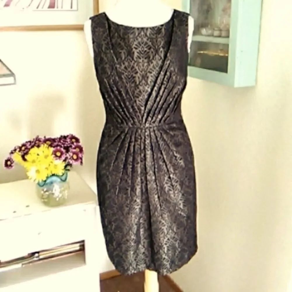 Max and Cleo Brocade Dressy Dress.